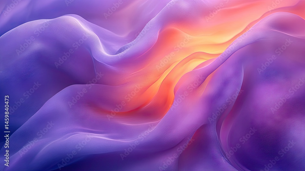 Obraz premium Abstract Purple Flow