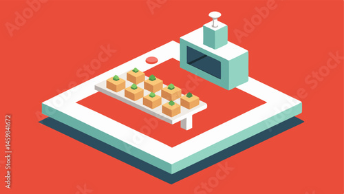 Elegant Appetizers A 3D printer crafting sophisticated hors doeuvres with delicate designs served on a sleek platter ready for a gathering.