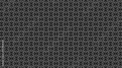 Canvas Print Geometric, Abstract, Floral, Organic pattern design wallpaper.