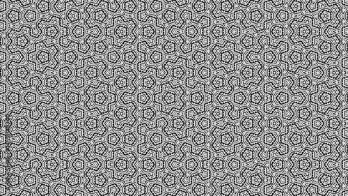 Fotografie Geometric, Abstract, Floral, Organic seamless pattern design for prints and home decoration