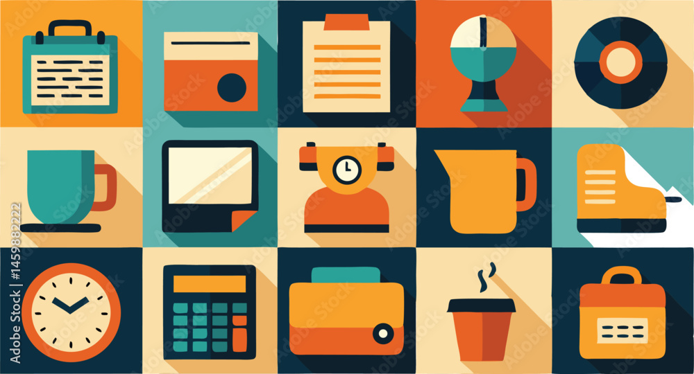 business icons set business icons set