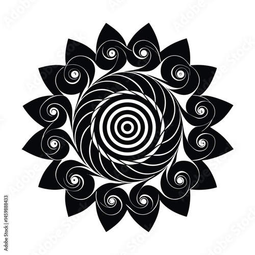 Spiral Jalebis In Symmetry