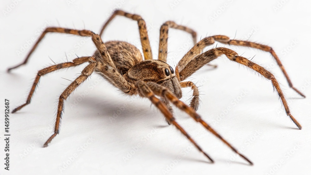 Cane Spider on studio background Cane Spider on studio background