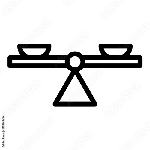 Scale Vector Line icon Design