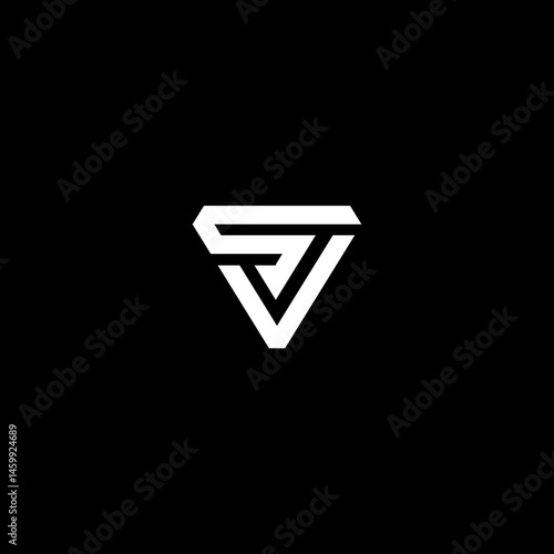 Free Download abstract combination of v and s letters logo - GFXLoad