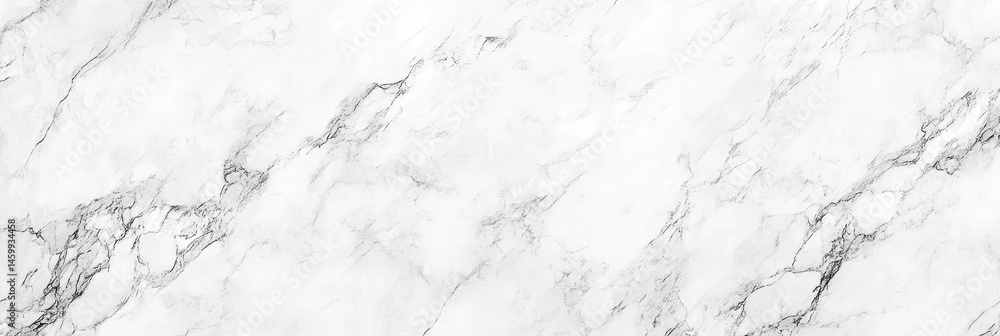 Naklejka premium Abstract white marble with subtle gray veins. Detailed surface background