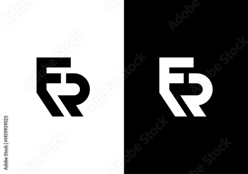FR, RF monogram logo