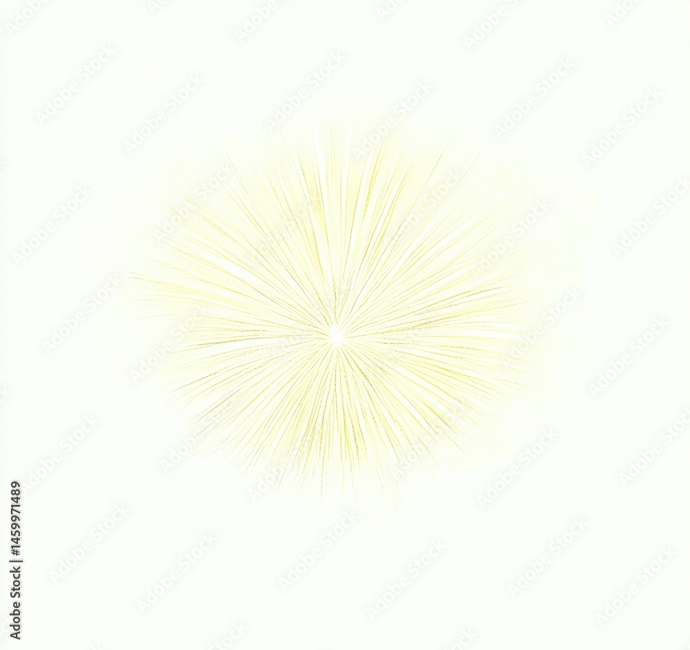 Fototapeta premium Radiant burst of light