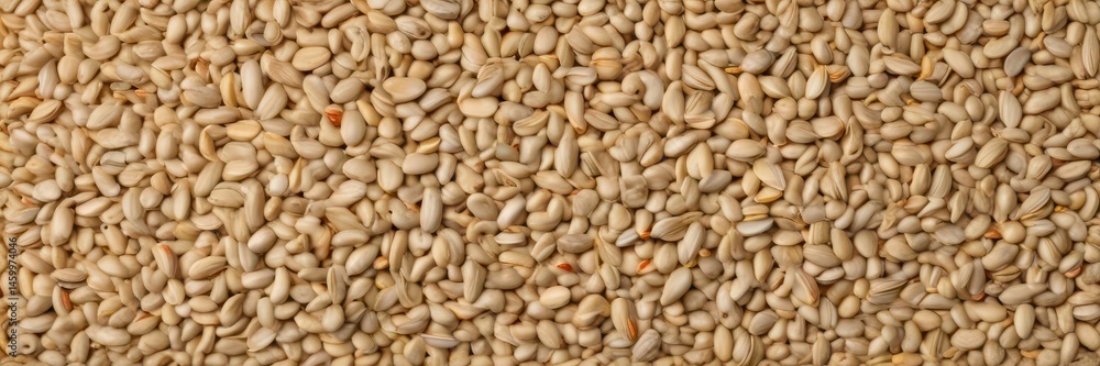 A mound of raw sunflower seeds, shells intact , detail, vegetarian, natural A mound of raw sunflower seeds, shells intact , detail, vegetarian, natural