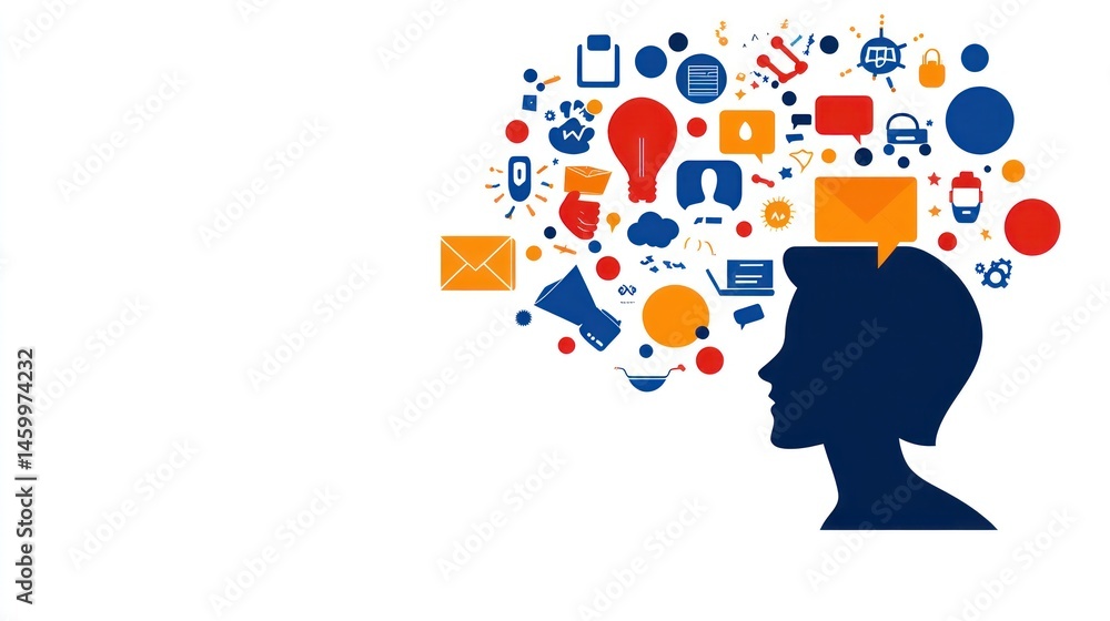 Communication technology concept digital interaction and ideas Communication technology concept digital interaction and ideas