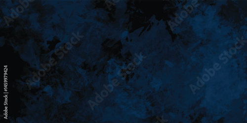 Bold Blue Grunge Texture with Distressed Layers and Brushstroke Energy


