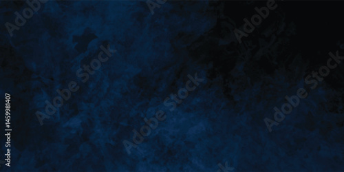 Intense Navy Artistic Texture with Distressed Grunge Layers and Motion

