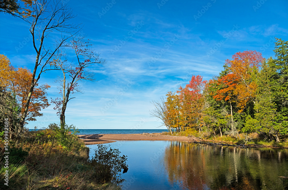 Looking Out to Lake Superior
