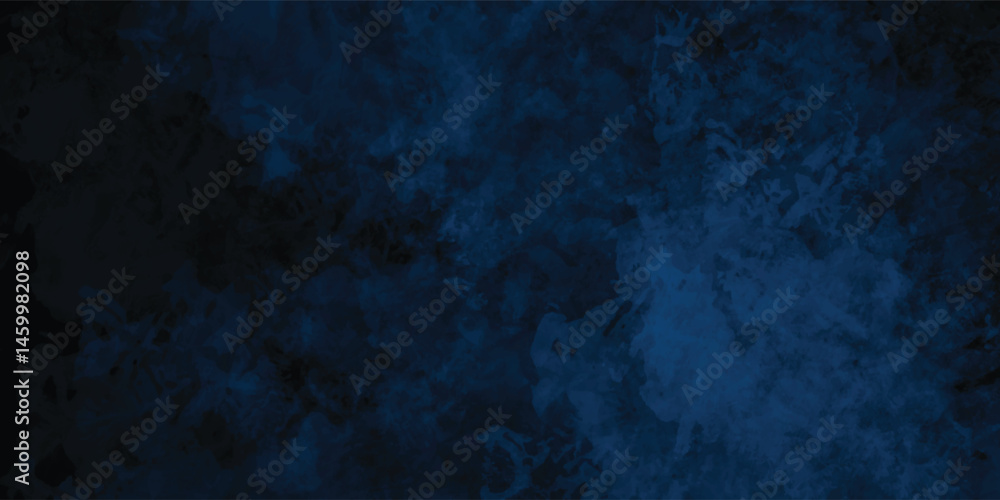 Naklejka premium Bold Blue Artistic Background with Scratched Paint and Gritty Surface