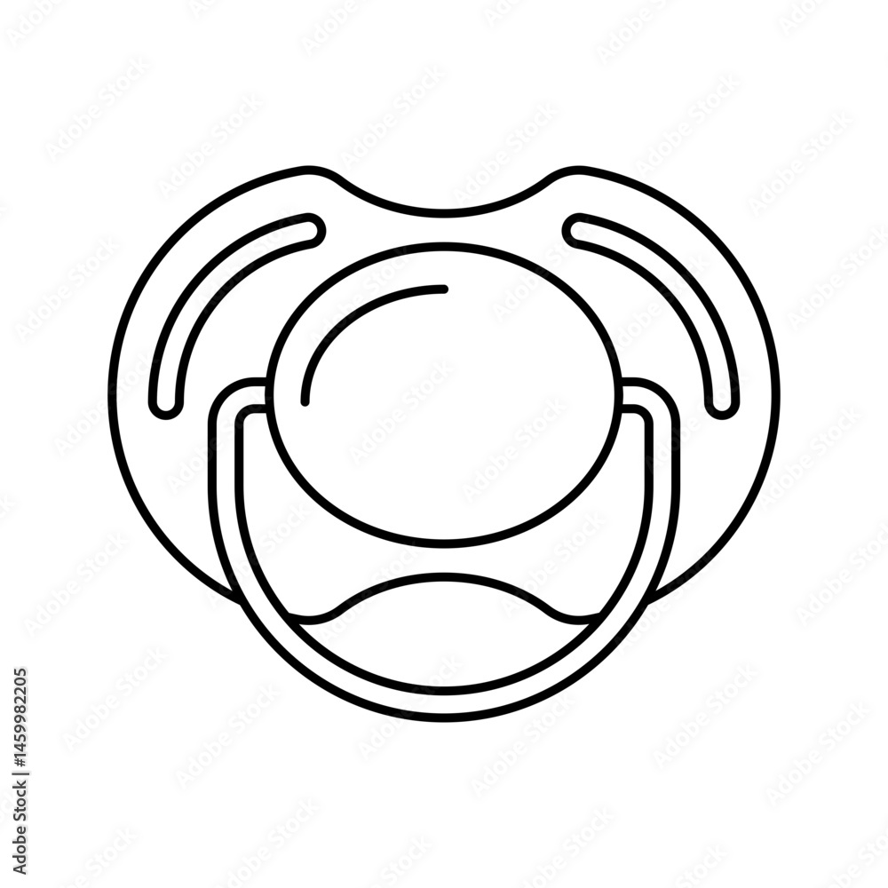 Pacifier with handle. Soothes baby. Pacifier with handle. Soothes baby.