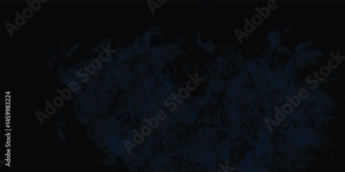 Abstract Expressionism in Blue with Strong Texture and Organic Movement

