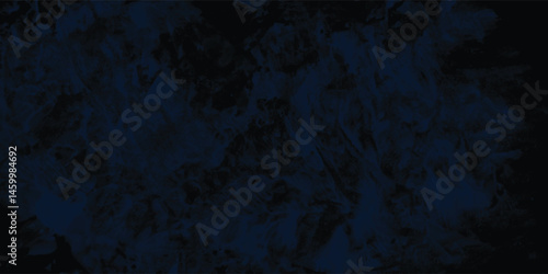 Rough Blue Texture with Handcrafted Grunge Details and Brush Movement

