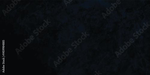 Bold Navy Abstract Painting with Deep Texture and Organic Brush Marks

