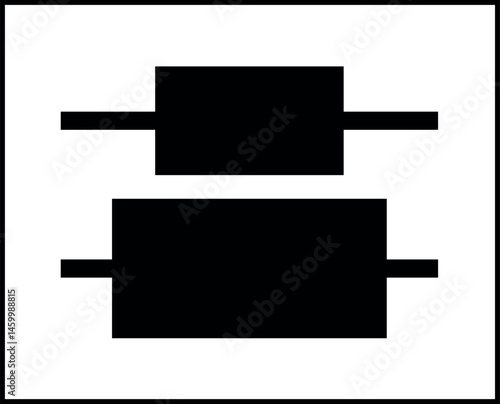 Align distribute icon.top,line (vector illustration)
