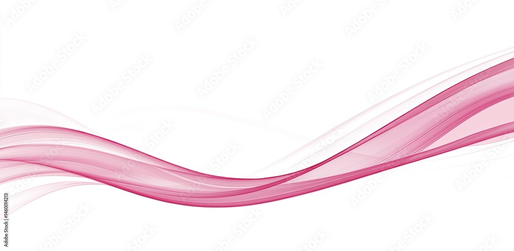 Abstract Pink Flowing Lines Abstract Pink Flowing Lines