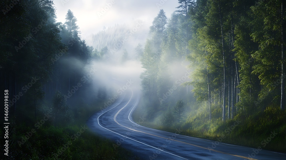 Fototapeta premium morning in the forest