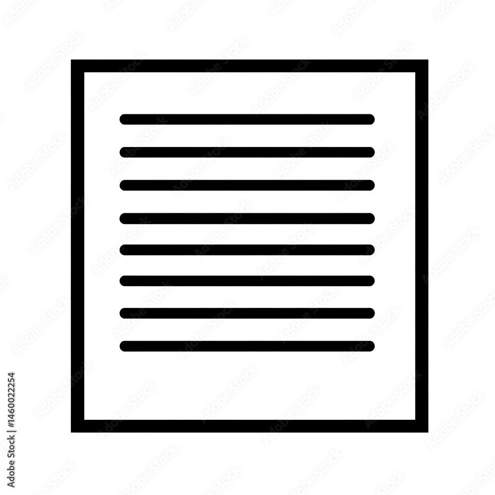 Minimalist Document Icon Illustration with Linear Design for Digital Interfaces and Applications. Minimalist Document Icon Illustration with Linear Design for Digital Interfaces and Applications.