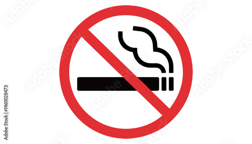 Generic No Smoking Sign icon