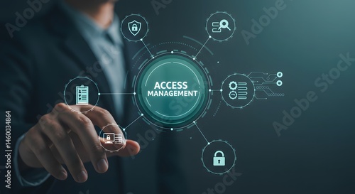 Digital Access Management and Cybersecurity Control System Interface