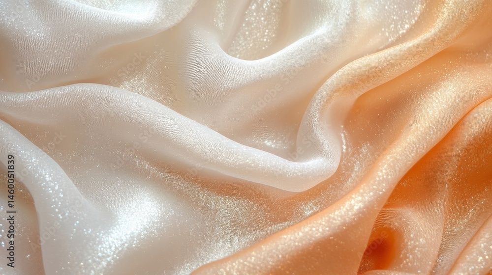 Soft, flowing fabric with a delicate ombre effect. Soft, flowing fabric with a delicate ombre effect.