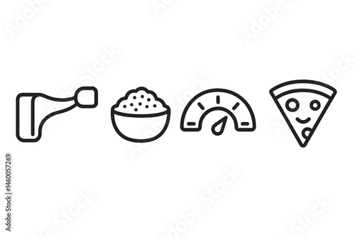 Icons of vegan cheese are depicted showing stretch, curd, melt dial, and slice