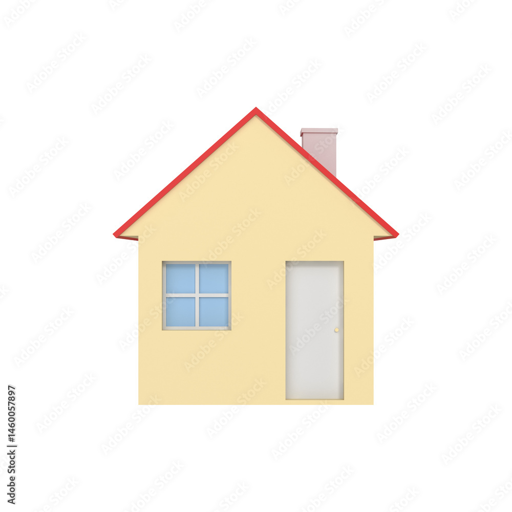House isolated on transparent background House isolated on transparent background