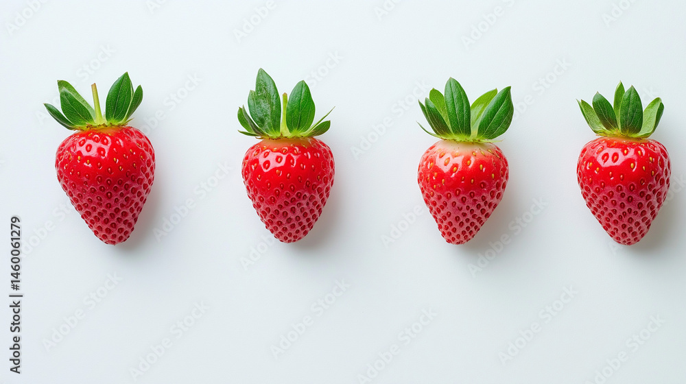 A balanced and professional capture of vibrant virginia seedless strawberries: nature's nutritious delight - premium freshness guaranteed. A balanced and professional capture of vibrant virginia seedless strawberries: nature's nutritious delight - premium freshness guaranteed.