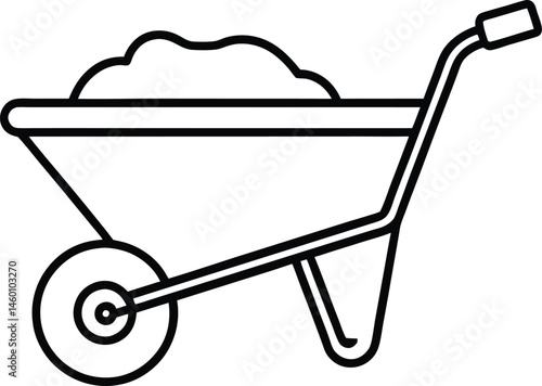 vector illustration of an old carriage