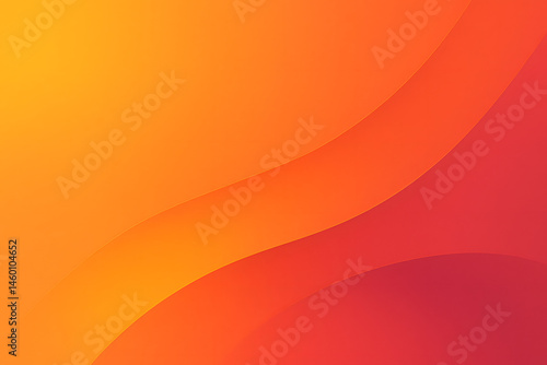 Fondo abstracto con degradado cálido en tonos naranja, amarillo y rojo
