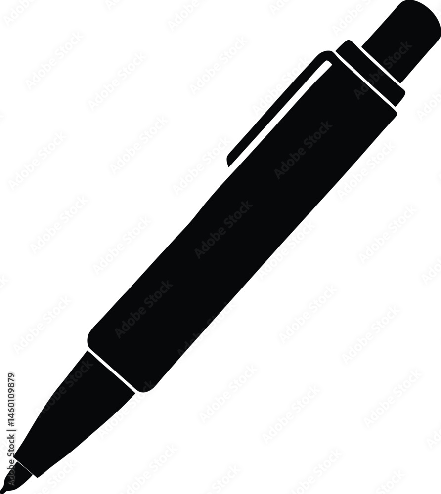 pen isolated on white background pen isolated on white background