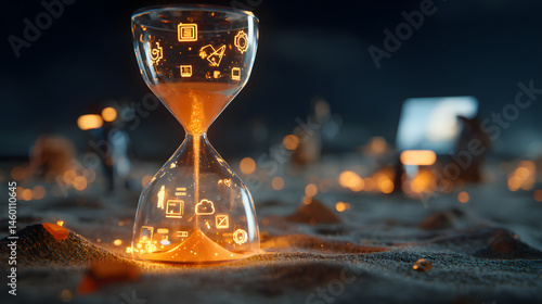 Digital Hourglass Time, Technology, and the Flow of Information