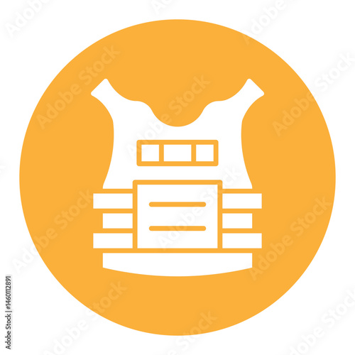 Bullet Proof Vest Icon