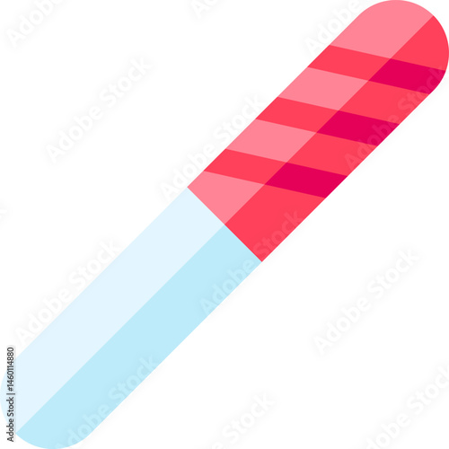 nail file illustration on a white background     