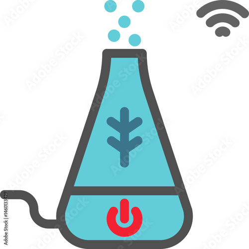 air freshener illustration on a white background    