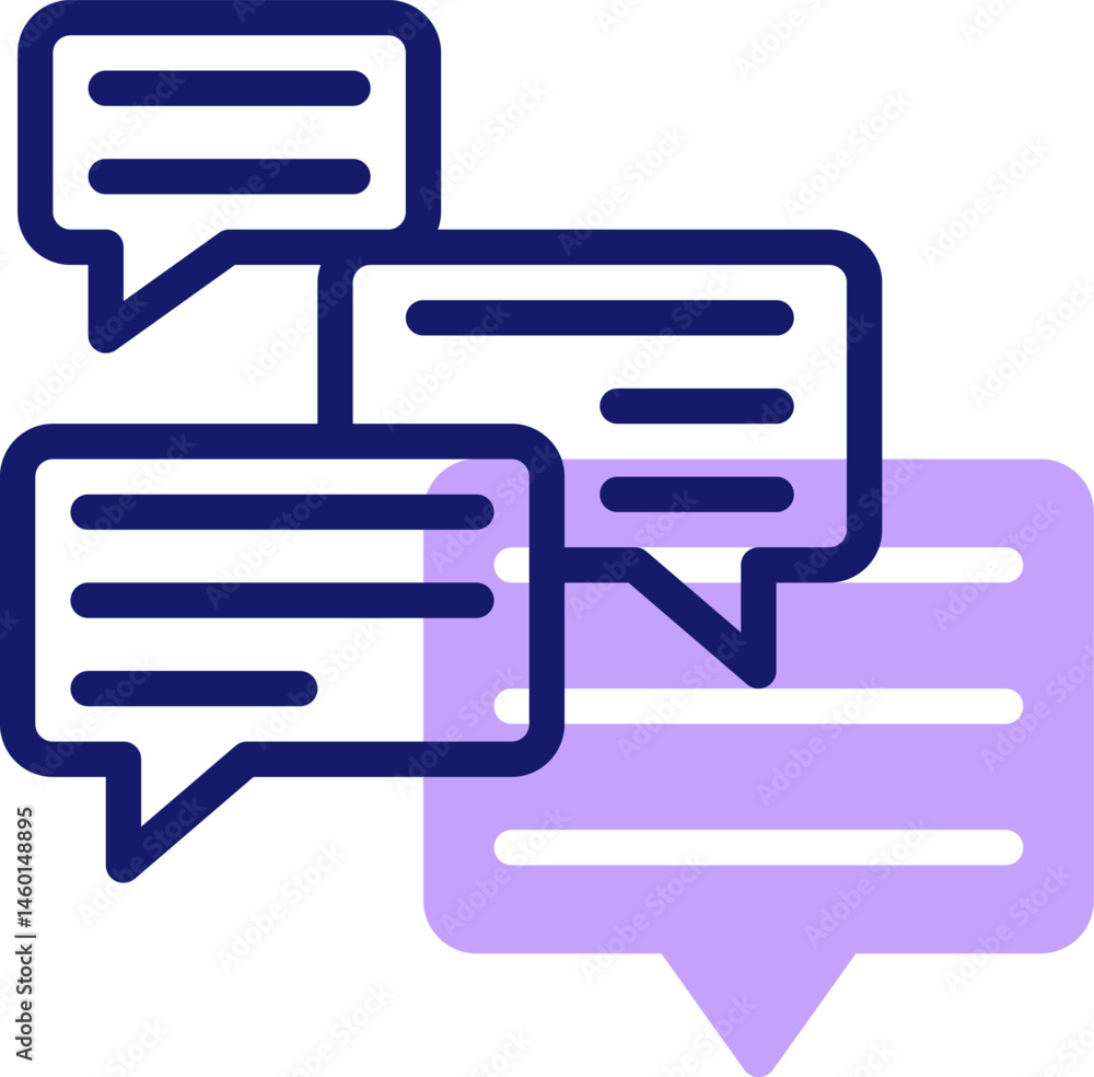 chat illustration on a white background chat illustration on a white background