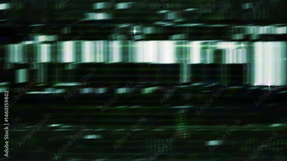 Real Glitch Static Tv Noise Transition