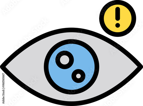 eye (2) illustration on a white background     