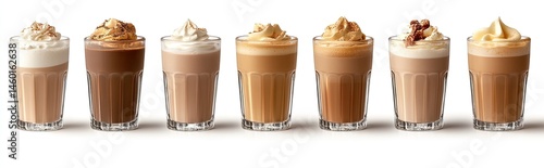 Wallpaper Mural Variety of Iced Coffee Drinks Torontodigital.ca