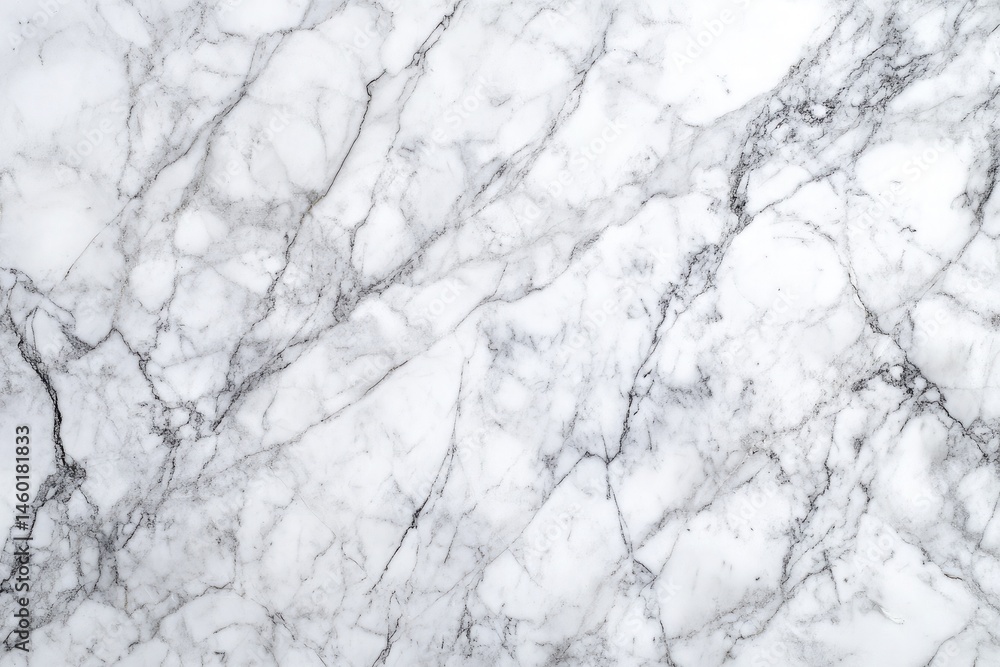 Obraz premium Marble surface with natural pattern, white and gray texture, stone effect