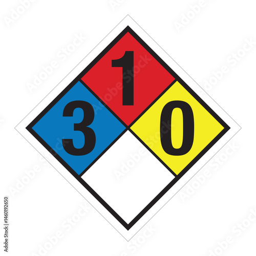 NFPA Hazard Diamond Sign