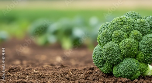 Wallpaper Mural Fresh broccoli in a field Torontodigital.ca