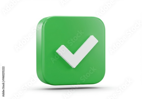 Free Download A vibrant illustration displaying a checkmark inside a rounded square shape - GFXLoad
