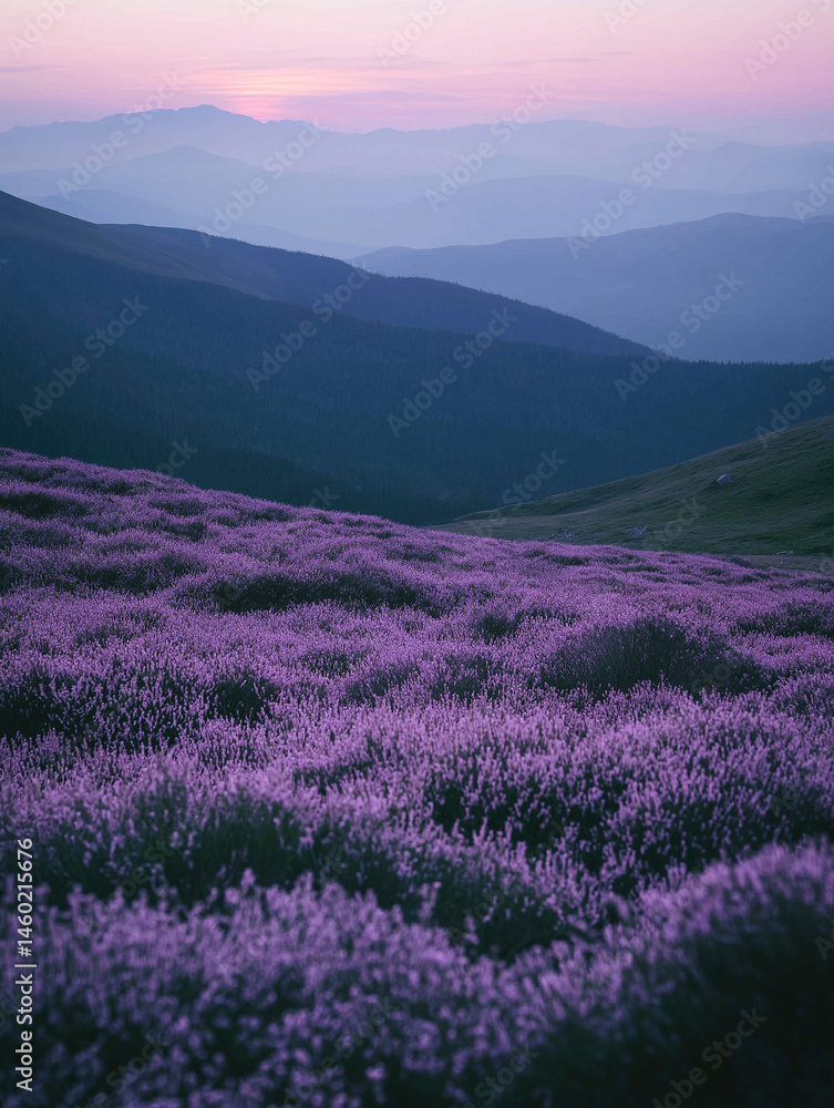 Obraz premium blloming mountains