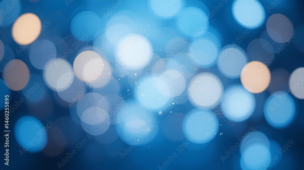 Abstract Blue Defocused bokeh background Abstract Blue Defocused bokeh background