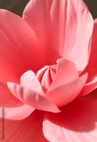 Wallpaper Mural close up of a pink flower with a black background Torontodigital.ca